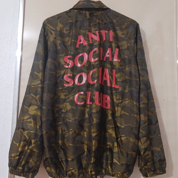 Anti Social Social Club Other - Vintage anti-social  club camo jacket Size S
